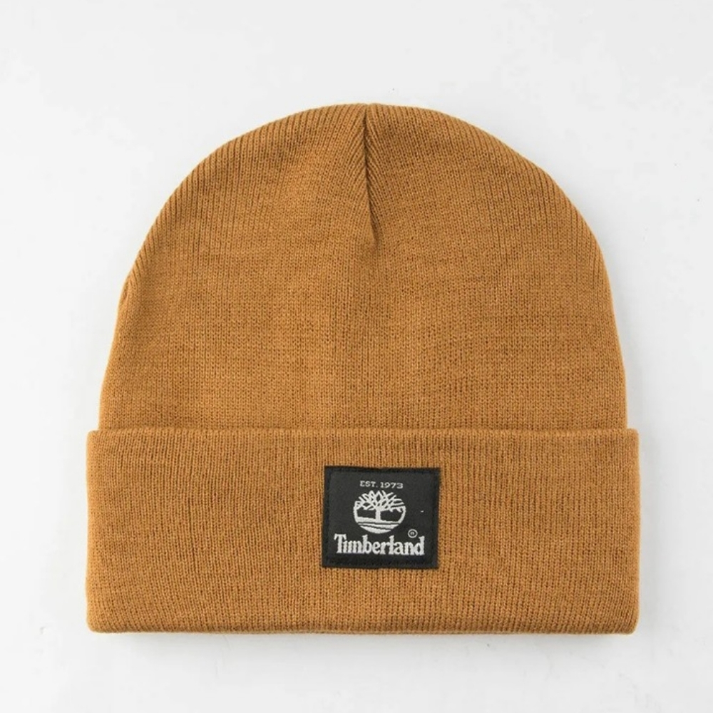 Timberland Knit Hat 🆕 Beanie Winter Hat Wheat 🔥 One Size Fits All